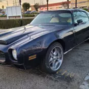 1973 Pontiac Formula Firebird California Car A/C 350 Auto 2 owner California car