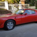 1973 pontiac trans am 455 survivor matching #s rare buccaneer red a/c