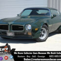 1973 Pontiac Trans AM SD 455 - Auto, AC, Brewster Green Survivor