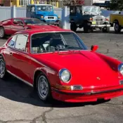 1973 Porsche 911T CIS Coupe  Red  143,114 Miles