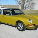1973 PORSCHE 911T TARGA  0 GOLD METALLIC S OPTIONS 6 cyl 5 Speed Manual
