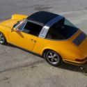 1973 Porsche 911T Targa Signal Yellow with fresh 1986 3.2 conversion