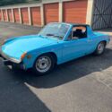 1973 Porsche 914 Targa 1.7L Engine Manual Transmission Fresh Olympic Blue Paint