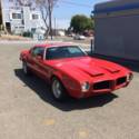 1973 Red Formula 350 Firebird