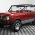 1973 Red RESTORED V8 RARE SCOUT CONVERTIBLE!