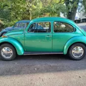 1973 Regular Beetle Green 1600 a12 Standard Shift