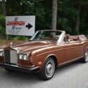 1973 Rolls Royce Corniche  20,199 Miles Brown Convertible