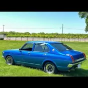 1973 Toyota Carina 1400 De Luxe Blue FWD Manual