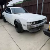 1973 Toyota Celica Grey 2 door