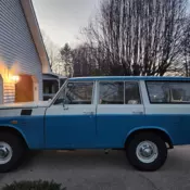 1973 Toyota Land Cruiser Blue