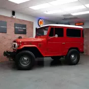 1973 Toyota Land Cruiser FJ40 4x4 12000 Miles Red SUV 3.9 Liter Inline 6 3 Speed