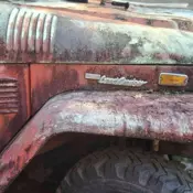 1973 Toyota Land Cruiser Red