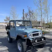 1973 Toyota Land Cruiser SUV Blue