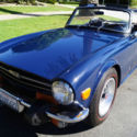 1973 TR6 STUNNING EXAMPLE IN ORIGINAL SAPPHIRE BLUE COLOR WITH RARE OVERDRIVE!