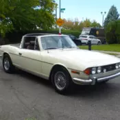 1973 Triumph Stag with Overdrive, Wire Wheels, Air-Conditioning and 2 Tops