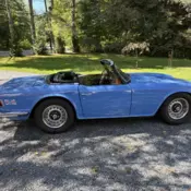 1973 Triumph TR 6. Factory AC and Hard Top