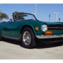 1973 Triumph TR6  0 Miles Green Convertable  Manual