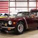 1973 Triumph TR6  4379 Miles Garnet Red Metallic Convertible 2.5l I6 Manual
