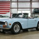 1973 Triumph TR6  95013 Miles Wedgewood Blue Convertible 2.5L I6 4-Speed Manual