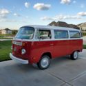 1973 Volkswagen Bus SUV Red RWD Manual Bus