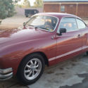 1973 Volkswagen Karmann Ghia, 34k miles, rose / pink color, has back seat