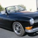 1973 VOLKSWAGEN KARMANN GHIA CONVERTIBLE 1600 CALIFORNIA CAR!