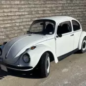 1973 Volkswagen Super Beetle Sedan White