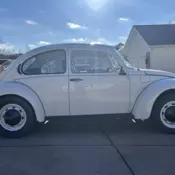 1973 Volkswagen Super Beetle White