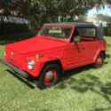 1973 Volkswagen Thing Convertible Red RWD Manual
