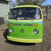 1973 Volkswagen Transporter Van Green