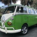 1973 Volkswagen Vanagon 15 windows 90,643 Miles Green/White Passenger Van 1.6 Ma