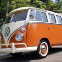 1973 Volkswagen Vanagon  53170 Miles Orange/White Passenger Van Other 4-Cylinder