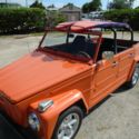 1973 VOLKSWAGEN VW THING FREE SHIPPING BEACH SAFARI SURFER / 2 CUSTOM SURFBOARDS