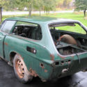 1973 Volvo 1800 ES Parts Car Rolling Chassis Parts Car