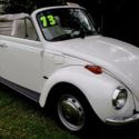 1973 VW BEETLE KARMANN BODY CONVERTIBLE IN "LIKE NEW" CONDITION W/35K MILES