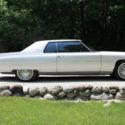 1973 White Cadillac Coupe DeVille Vinyl Top Red Leather Interior Under 58K Miles