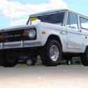 1973 White Ford Bronco  Sport!4X4 302 V8 Runs Good! New Tires and Battery!