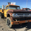 1973 Yellow Dodge D600 Dump Truck Runs and Drives NO RESERVE