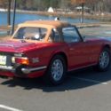 1974 1/2 TR6 Red Triumph W/O