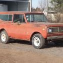 1974 74 Scout II It runs and drives, clear title