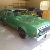 1974 AMC Gremlin Green