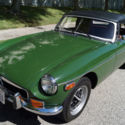 1974 BEAUTIFULLY RESTORED CLASSIC &#039;BRITISH RACING GREEN&#039; COLOR CHROME BUMPER CAR
