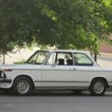1974 BMW 2002 with quick ratio steering box, Hardy & Beck steering wheel