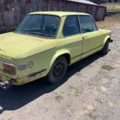 1974 BMW 2002tii project car, very complete with almost no rust except tire we’l
