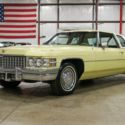 1974 Cadillac Calais  30924 Miles Apollo Yellow Coupe 472ci V8 Automatic