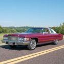 1974 Cadillac Coupe DeVille, 12,000 mile car, AC, All Power, Cranberry Firemist!