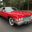 1974 Cadillac Coupe Deville Red Show Car