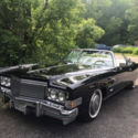 1974 Cadillac Eldorado Fleetwood Convertible Black Restored