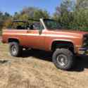 1974 Chevrolet Blazer SUV Orange 4WD Automatic Cheyenne