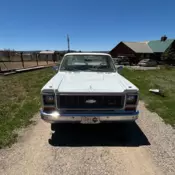 1974 Chevrolet C-10 Pickup White